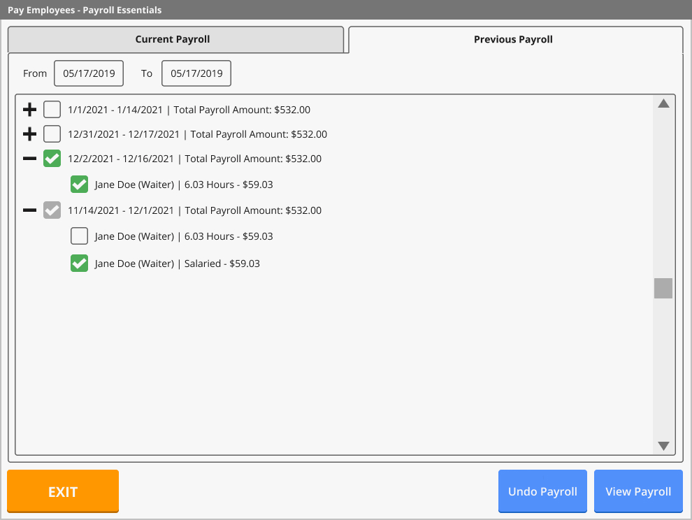 flexible payroll