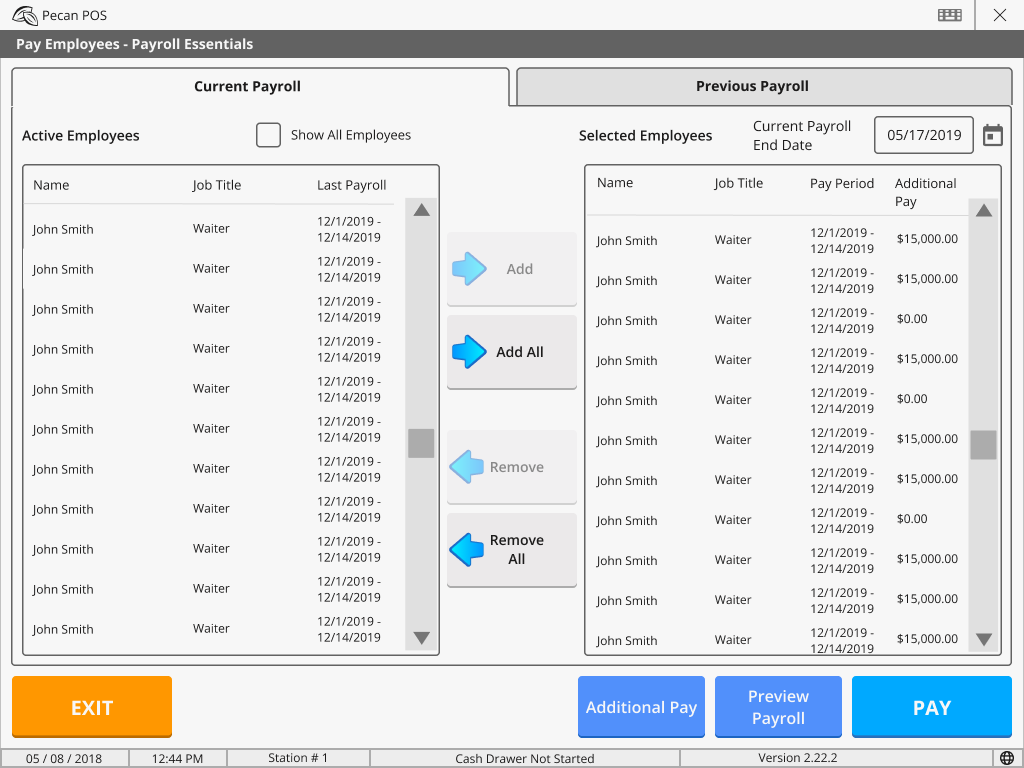 select payroll